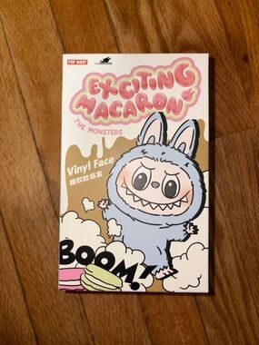 Pop mart Labubu the monsters exciting macaron sea salt coconut sealed box